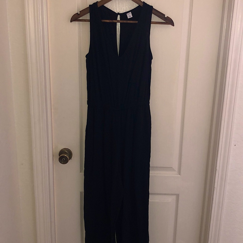 Old navy black jumpsuit